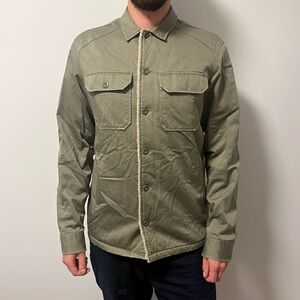All Saints Khaki Green Shirt Jacket